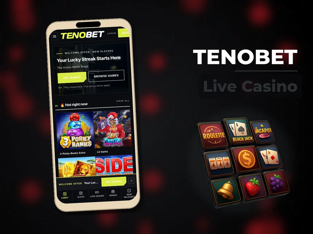 Tenobet - Live Casino