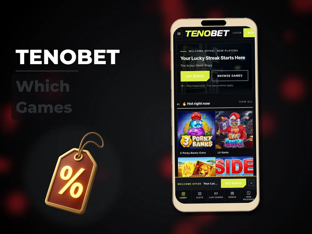 Tenobet - Which Games