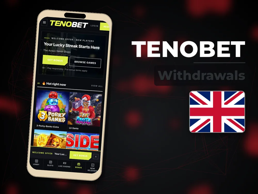 Tenobet - Withdrawals
