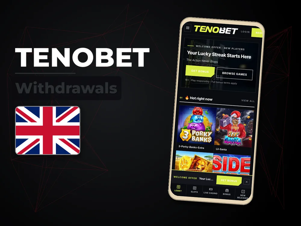 Tenobet - Withdrawals