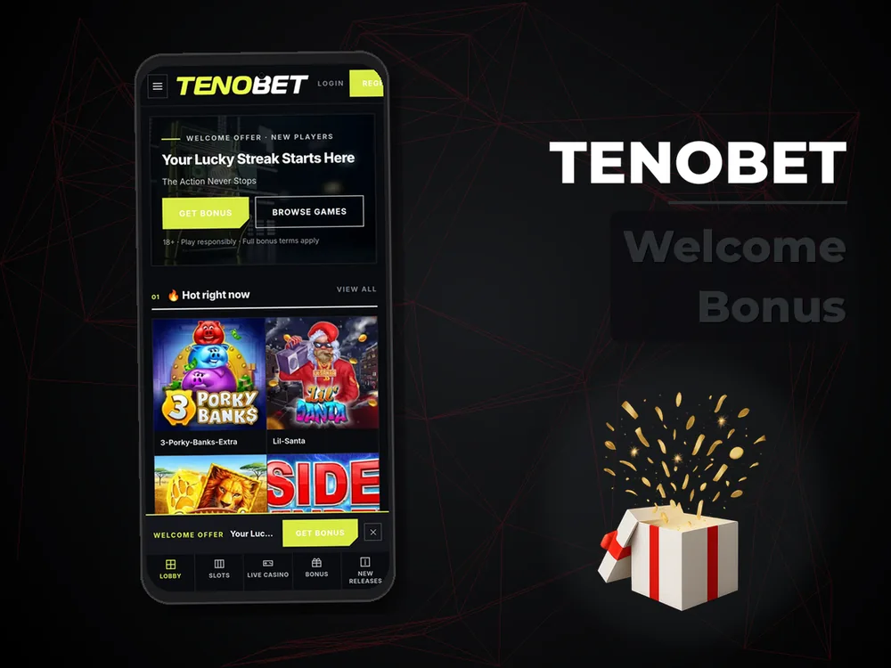Tenobet - Welcome Bonus
