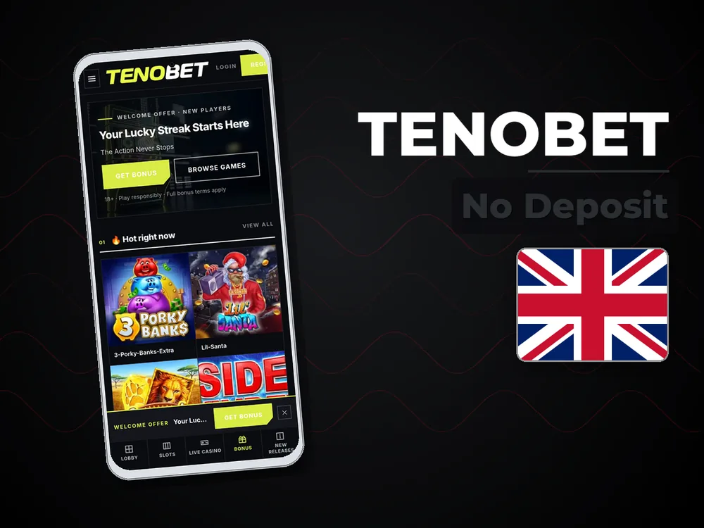Tenobet - No Deposit