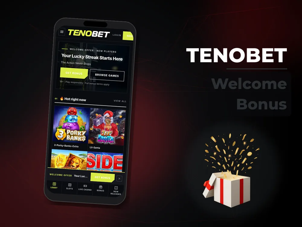 Tenobet - Welcome Bonus