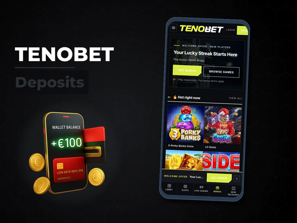 Tenobet - Deposits